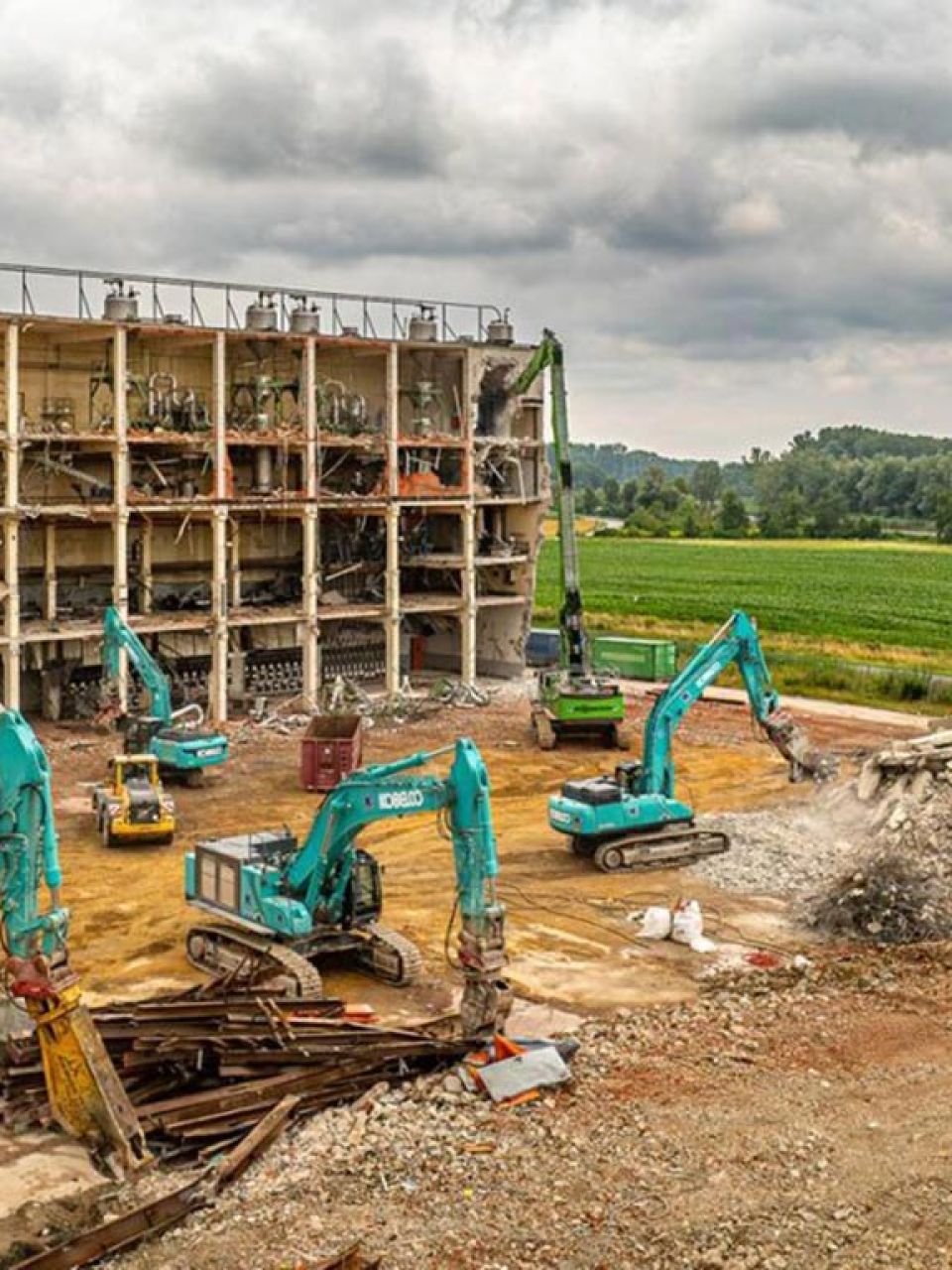 Kobelco Bagger Seebach