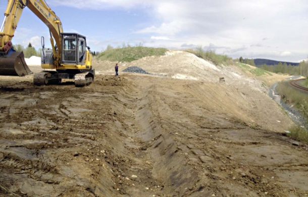 Schönwald Deponie Baustelle