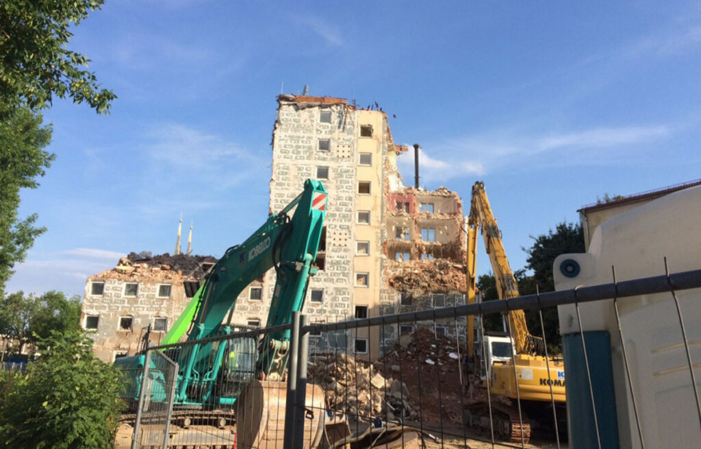 Abbruch Wohngebäude Augsburg