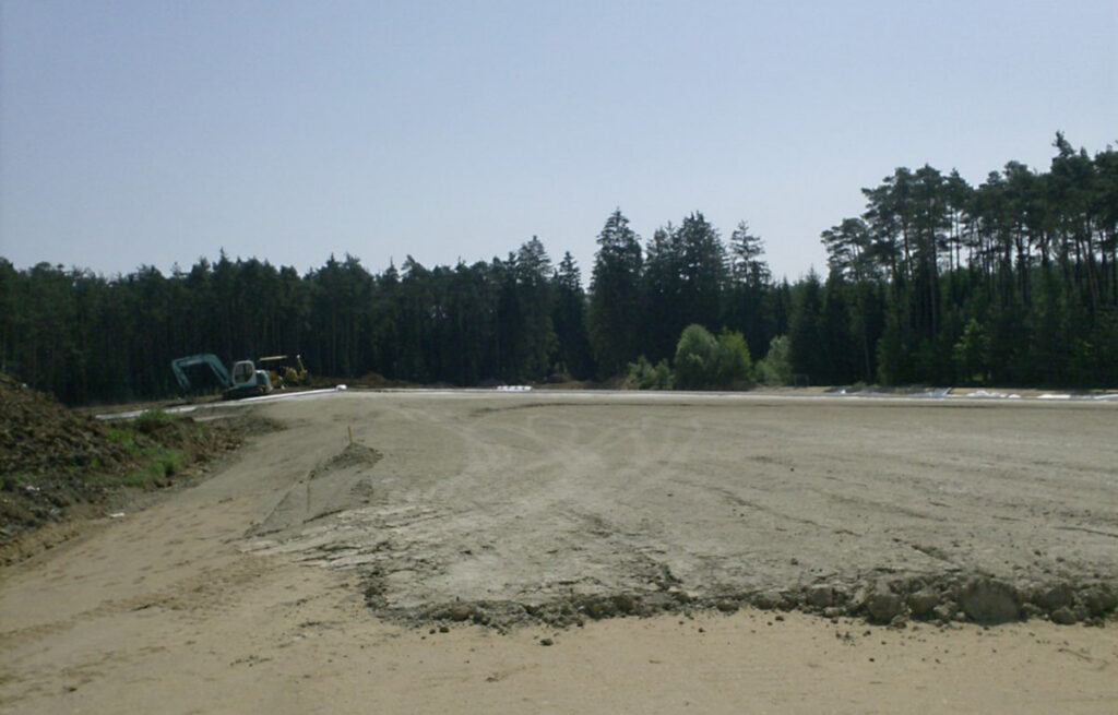 Baustelle Deponie Arnhofen