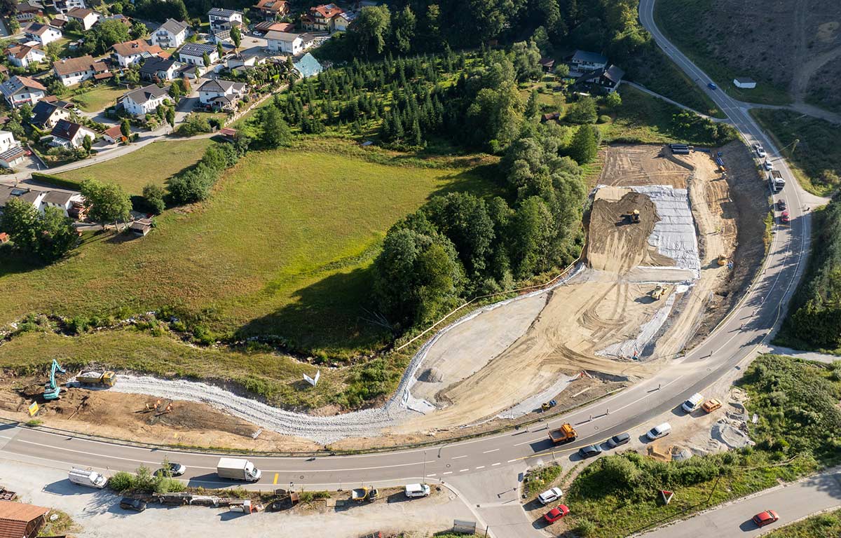 Baugrundverbesserung bei Ortsumgehung Auerbach