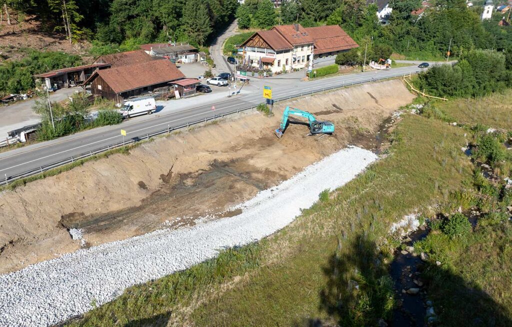 Baustelle Ortsumgehung Ostportal Auerbach B533