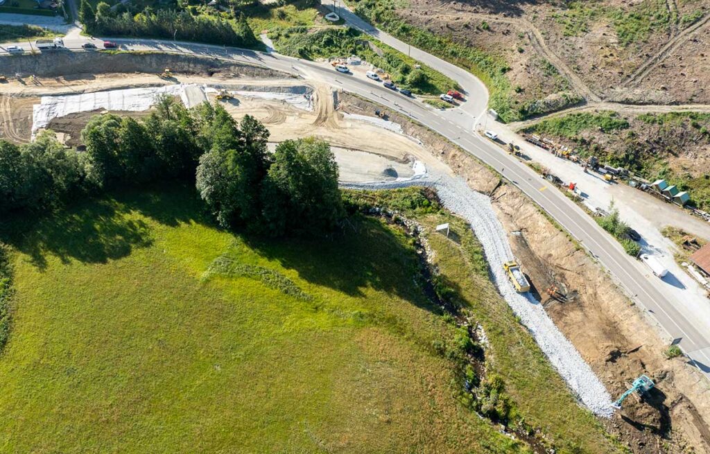 Baustelle Ostportal Auerbach