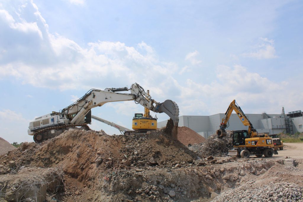 Abbruch Fürther Schwelbrennanlage