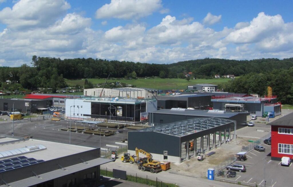 Baustelle Logistikzentrum Baienfurt