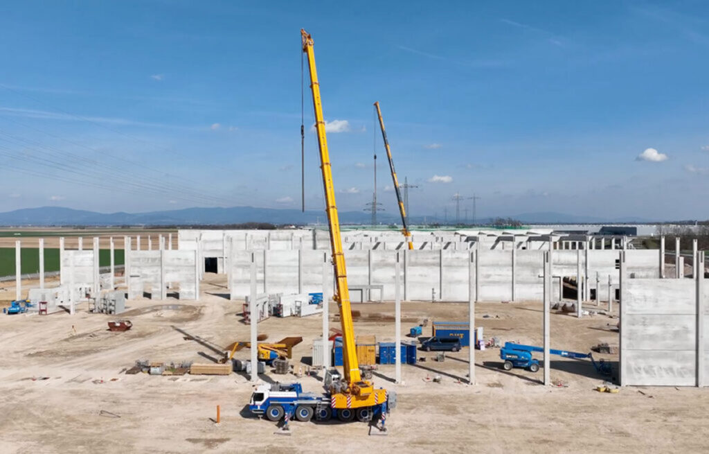 Baustelle Wallersdorf