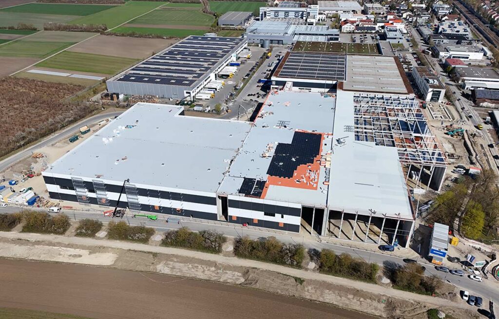 Baustelle in Maisach