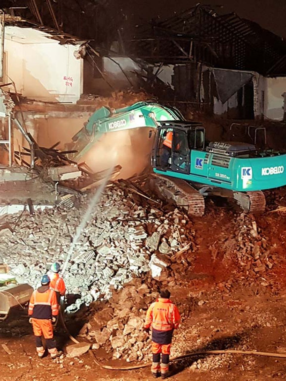 Abbruch S-Bahn-Stammstrecke München KARL Bau